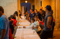 ENTREGA DORSALS - fotos Kike Cardona
