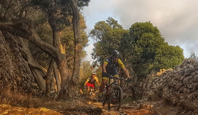 Probando ruta Ciutadella