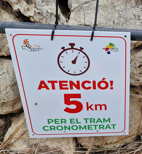Classificacions del tram cronometrat 