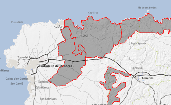 Xarxa Natura, ruta ponent